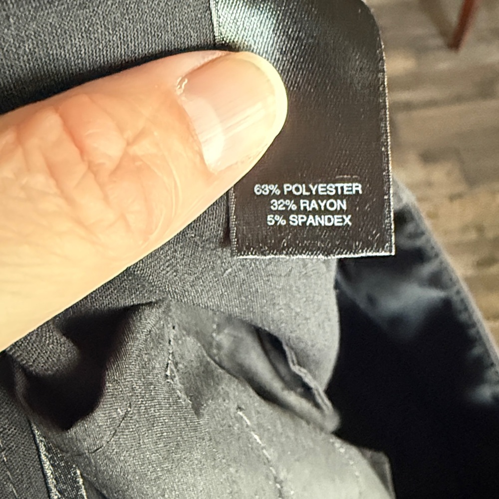WHBM White House Black Market bootcut Black Dress Pants Women’s Size 2R - Picture 6 of 8